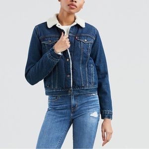 Levi Sherpa-lined Denim jacket